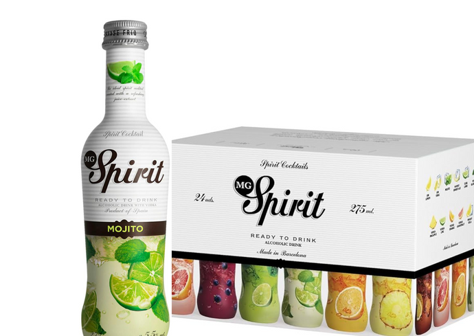 MG Spirit Mojito cocktail box 24 bottles