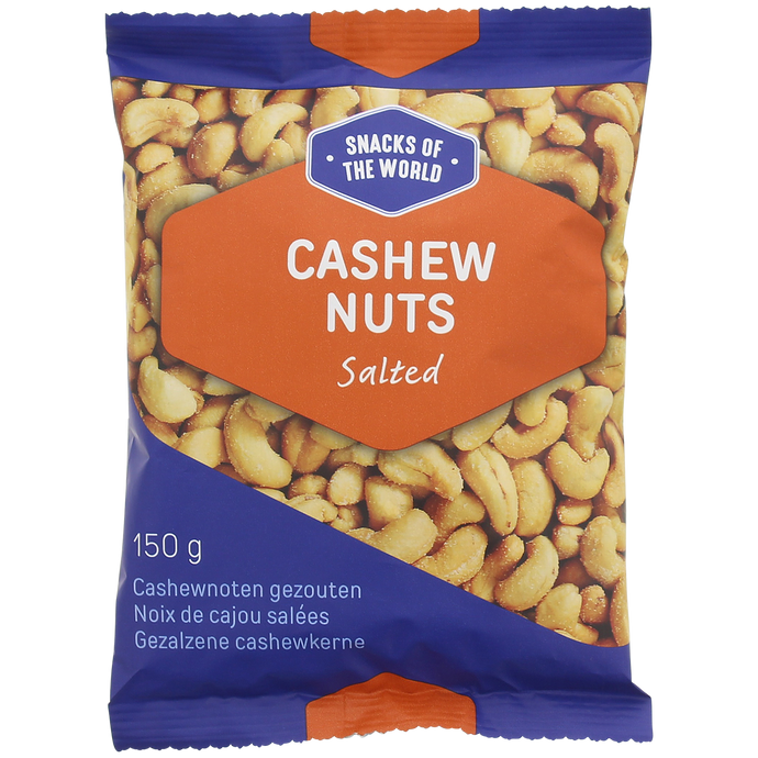 Cashew nusts salted