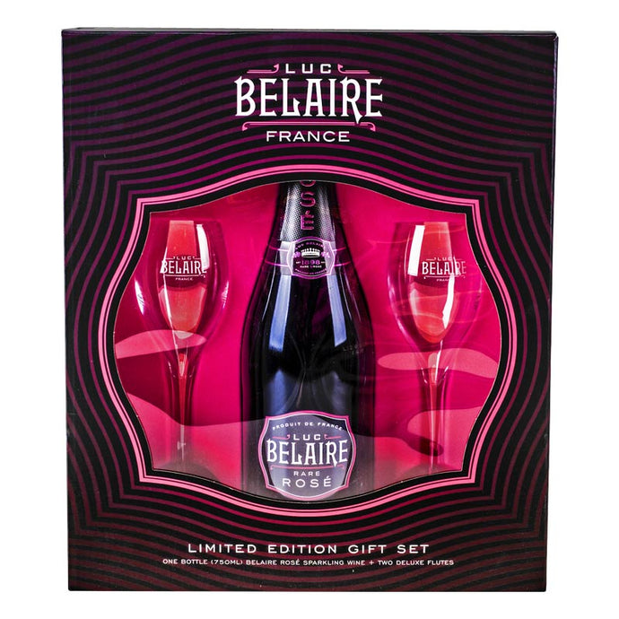 Luc Belaire Rosé Geschenkset 0,7L