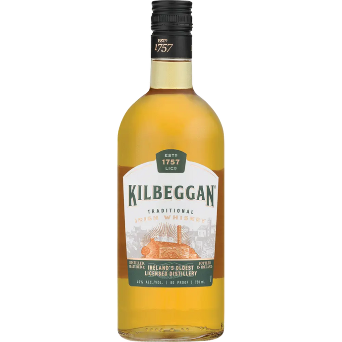 Kilbeggan traditional Irish whiskey 0.7L