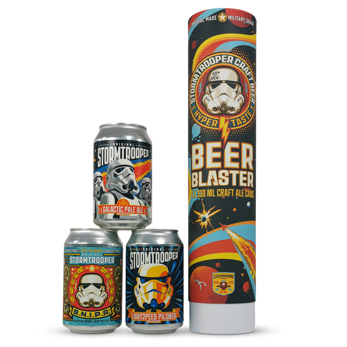 Stormtrooper Beer Blaster Giftpack (3 cans)