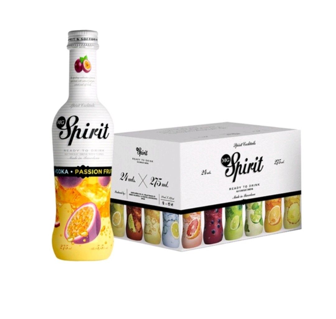 MG Spirit Vodka Passion fruit cocktails box 24bottles – Amsterdam ...