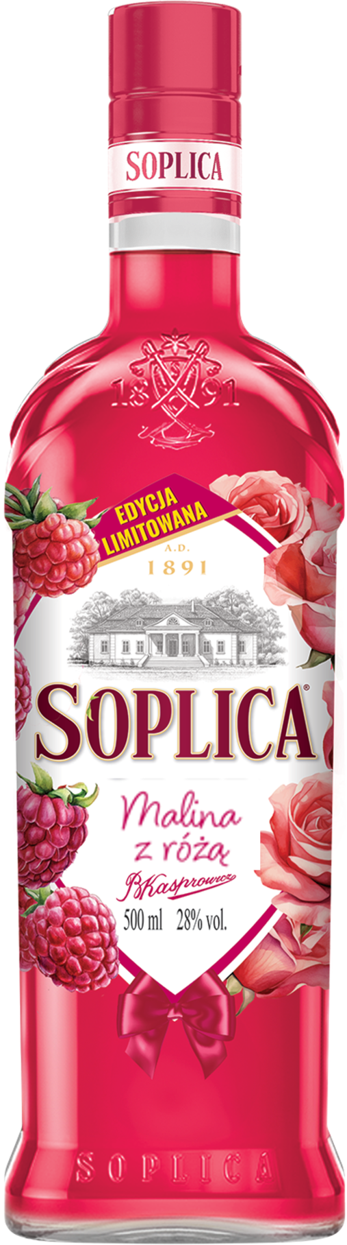 Soplica Raspberry & Rose (limited edition) 0.5l