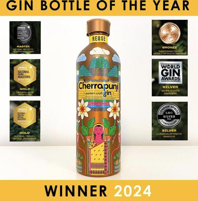 Cherrapunji Eastern Craft Gin  0.7L