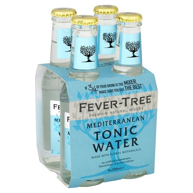 Fever-Tree Mediterranean TonicWater 4 pack(4x200ml)