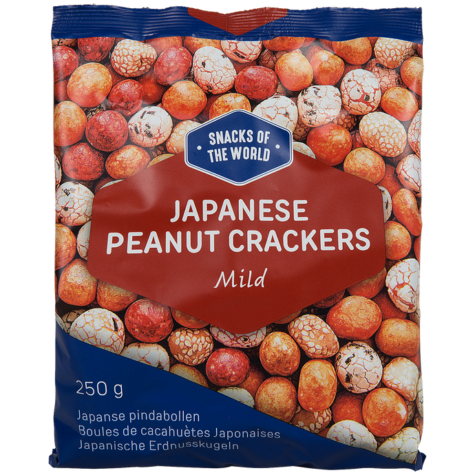 Japanese Peanuts Crackers (bag of 250g)