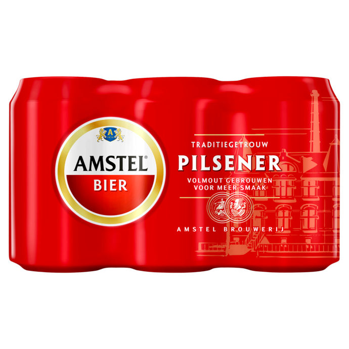 Amstel 6pack cans small