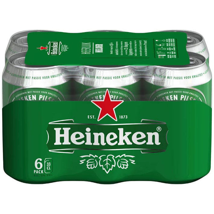 Heineken six pack small cans