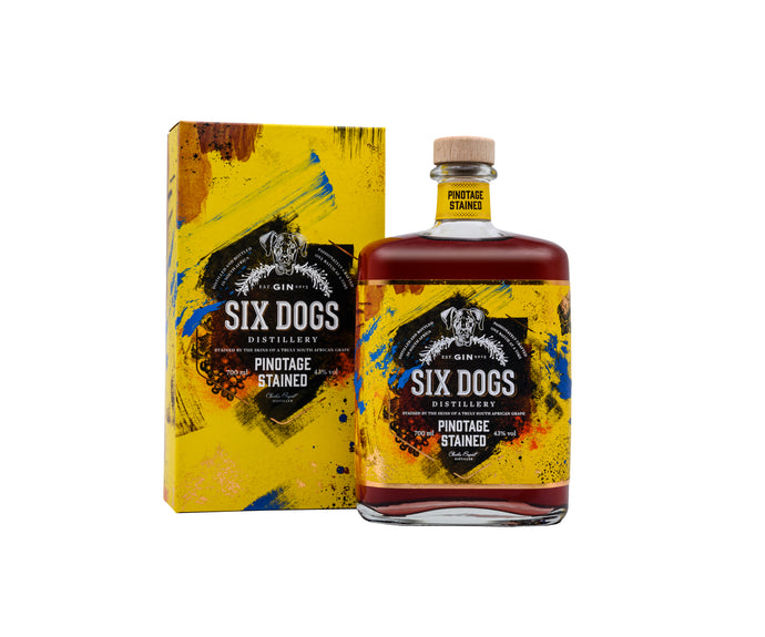 Six Dogs Pinotage Stained Gin 0.7L